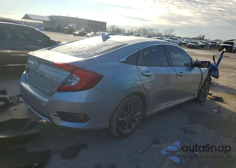 2020 Honda Civic Ex из США, поврежденный, VIN 19XFC1F36LE016532